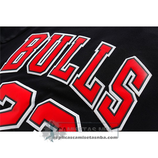 Camiseta Manga Corta Bulls Jordan Negro